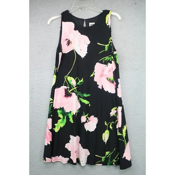 Anne Klein Floral Sleeveless Dress-Size 6-Lined - Picture 1 of 8